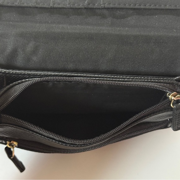 Elegant Black Bow Accent Bag Crossbody - Picture 8 of 11